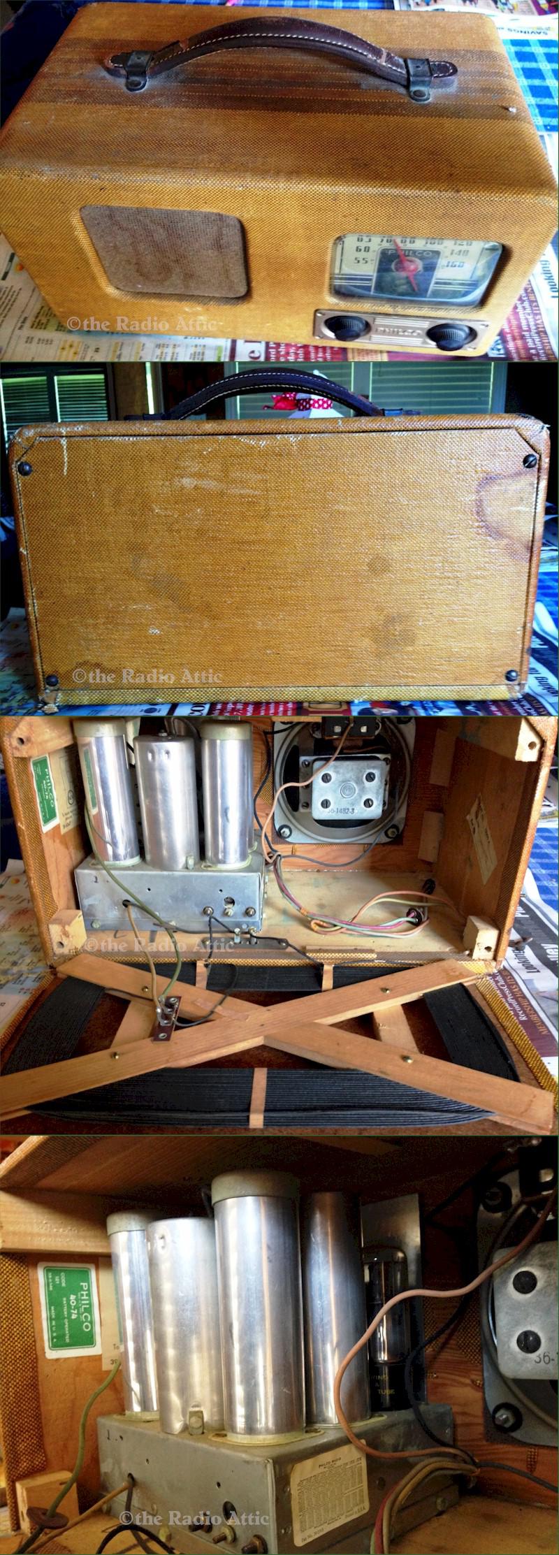 Philco 40-74 Portable