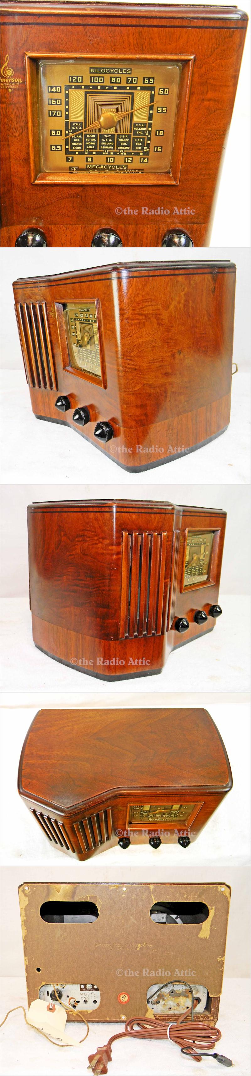 Emerson CS-272 w/Ingraham Cabinet (1939)