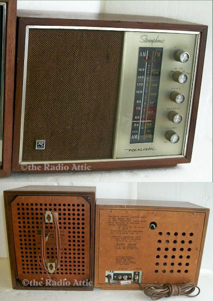 Realistic 12-1474 AM/FM (1970s)