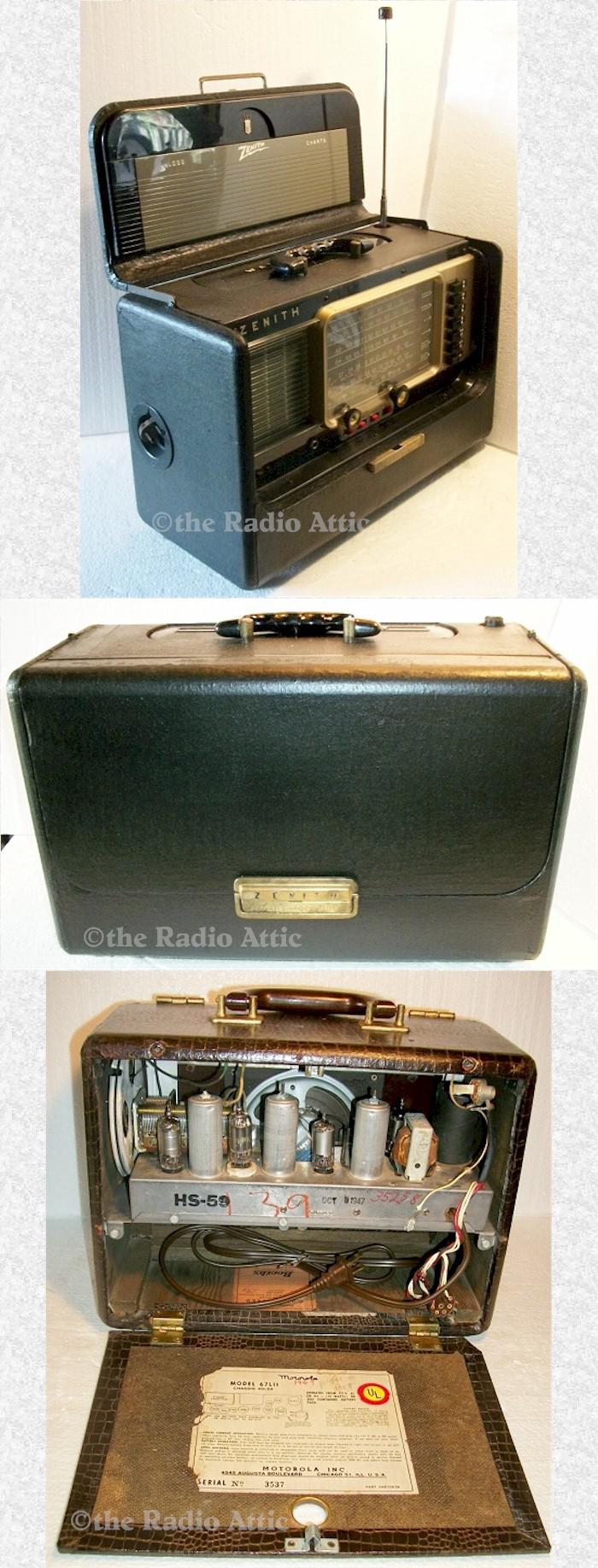 Zenith H500 Trans-Oceanic (1951)