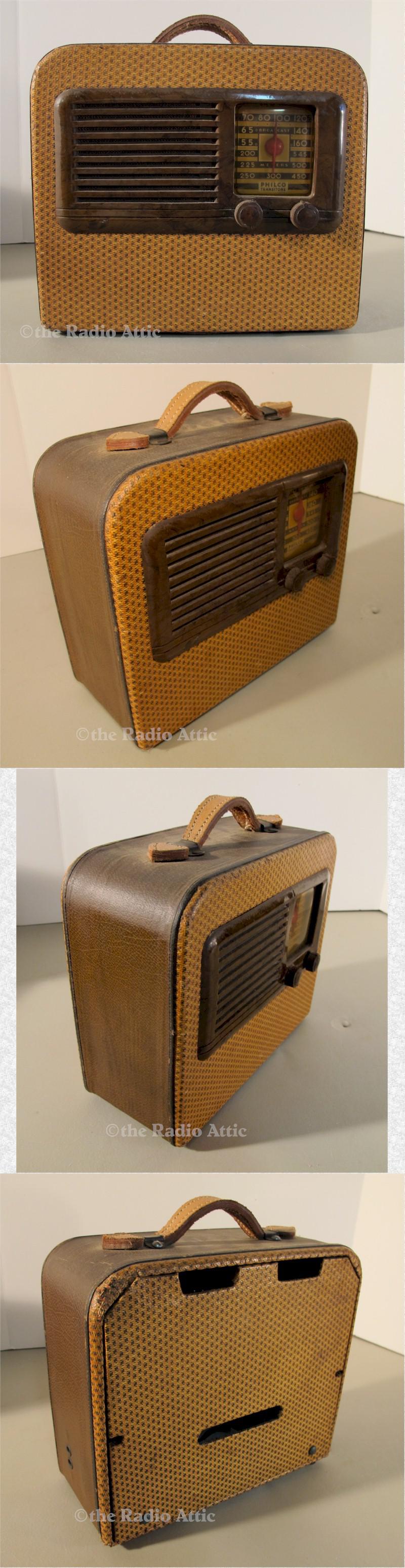 Philco PT-87 Suitcase Portable (1941)