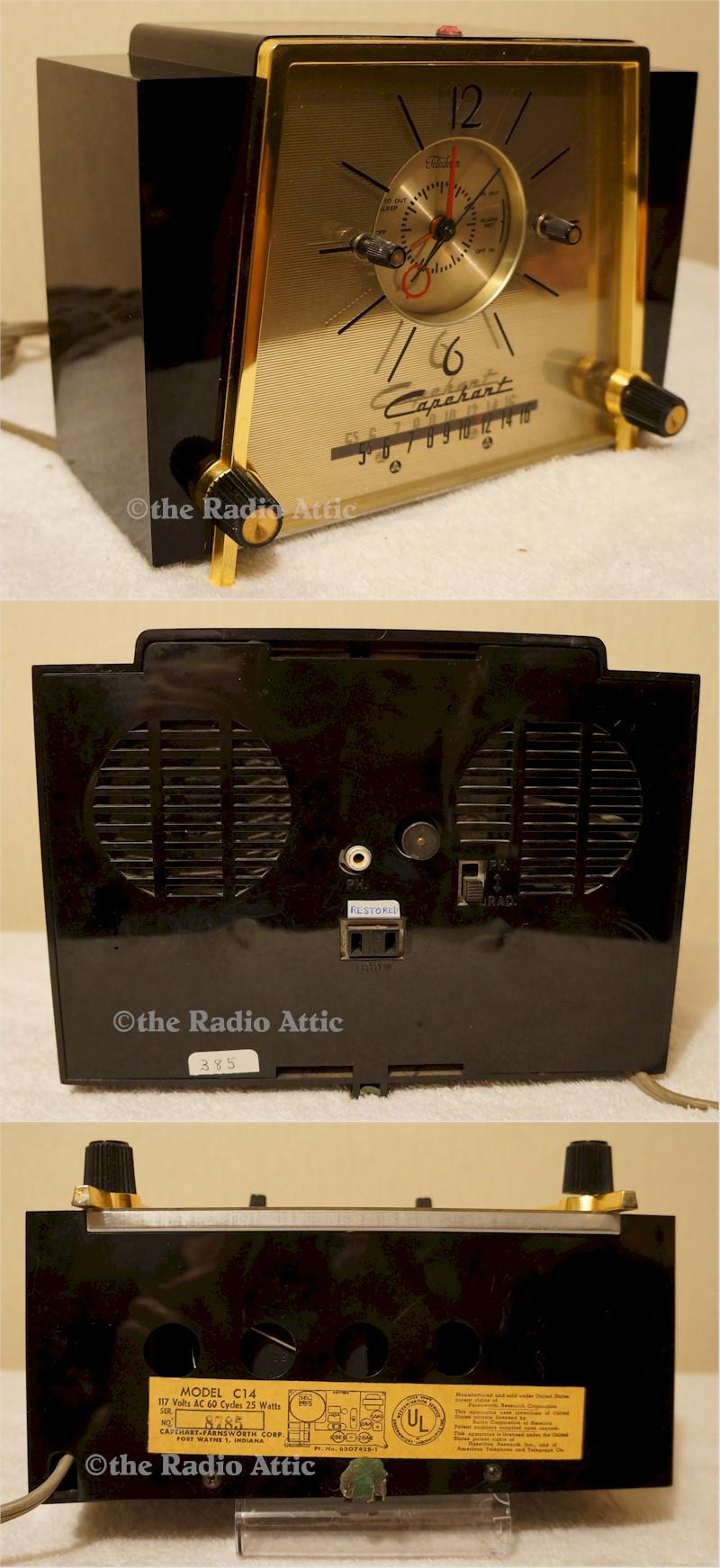 Capehart C14 Clock Radio