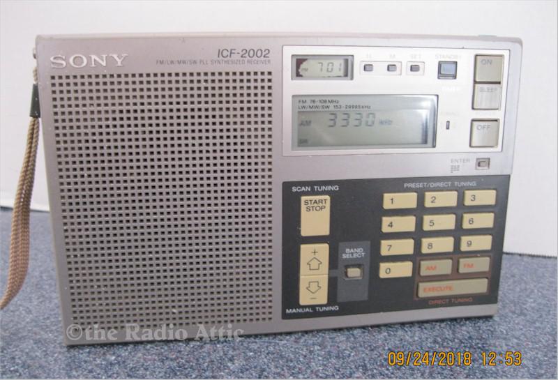 Sony ICF-2002 AM/FM/SW Portable