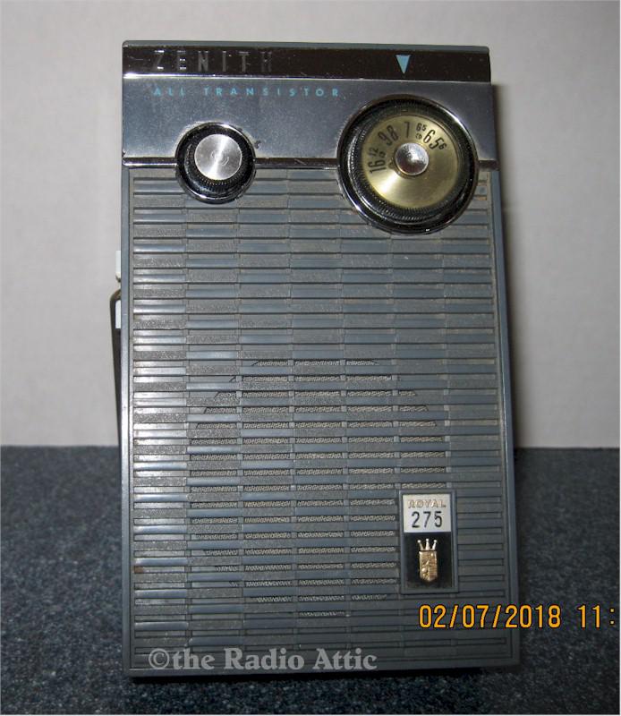 Zenith Royal 275 AM Transistor (1959-60)
