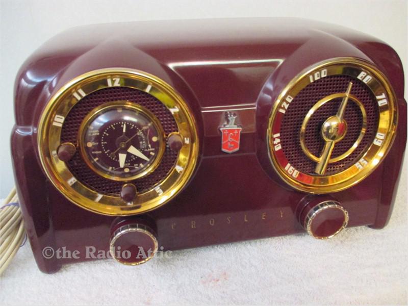 Crosley D25-MN Clock Radio (1950)