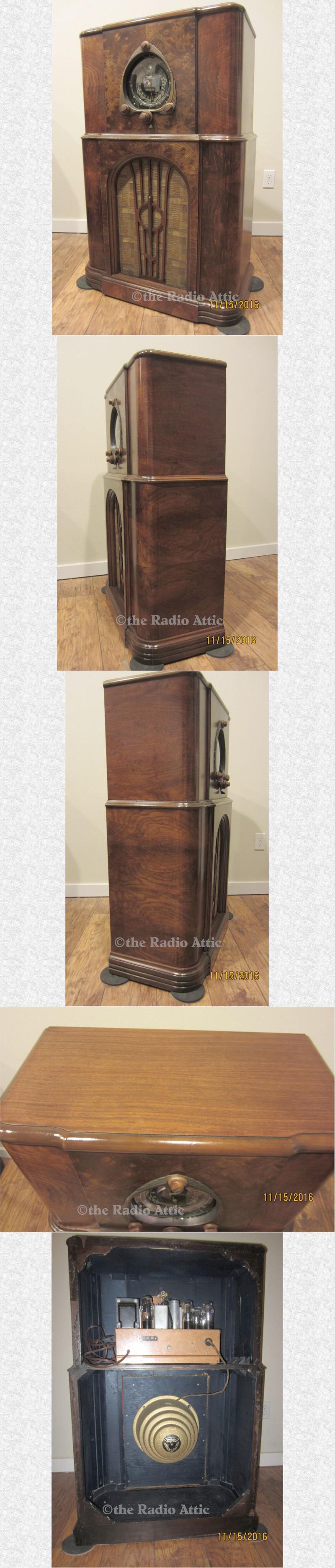 Zenith 12-S-266 "Robot Dial" Console (1938)