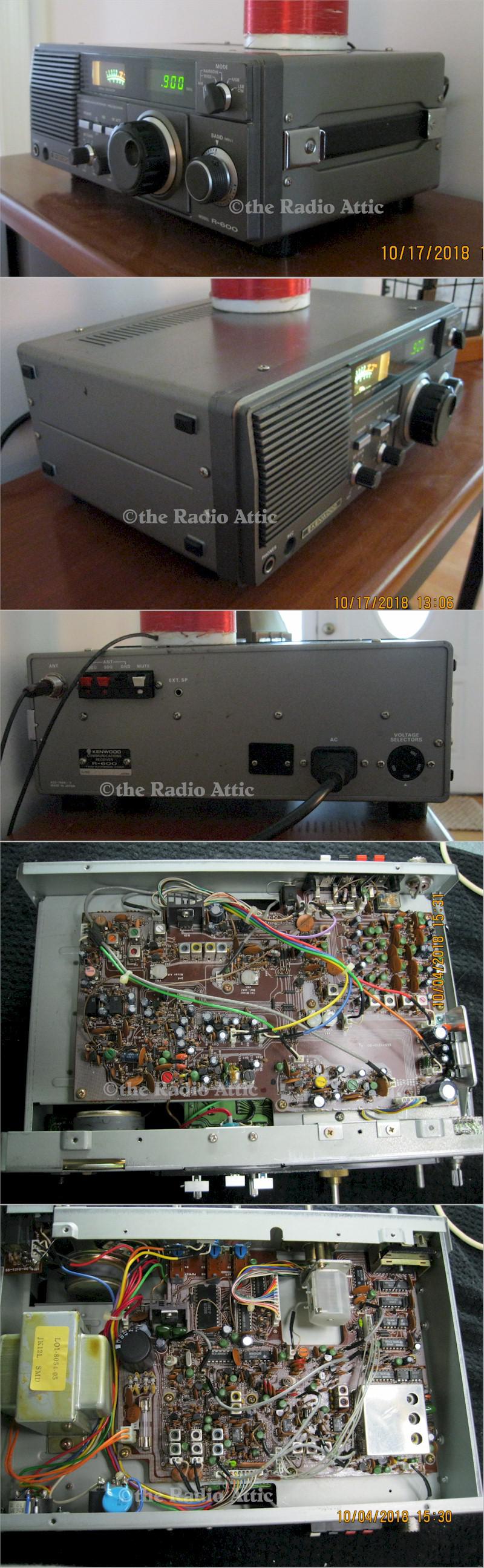 Kenwood R-600 Receiver (1982-86)