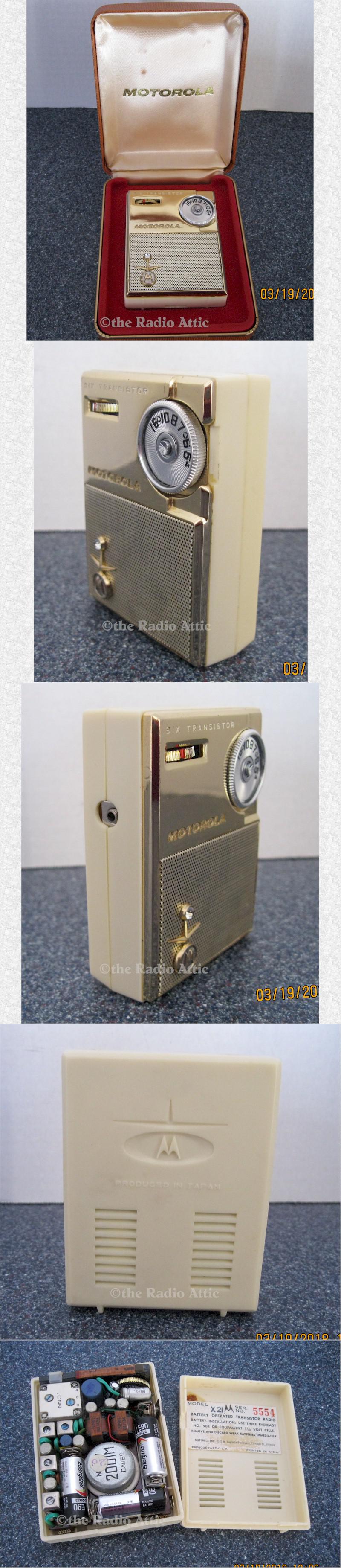 Motorola X21W Midget Pocket Radio (1960)