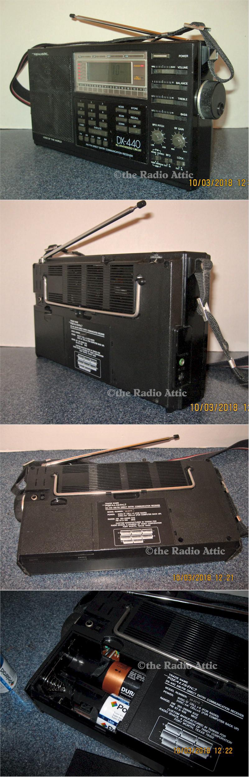 Realistic DX-440 Multiband Portable (1988/89)