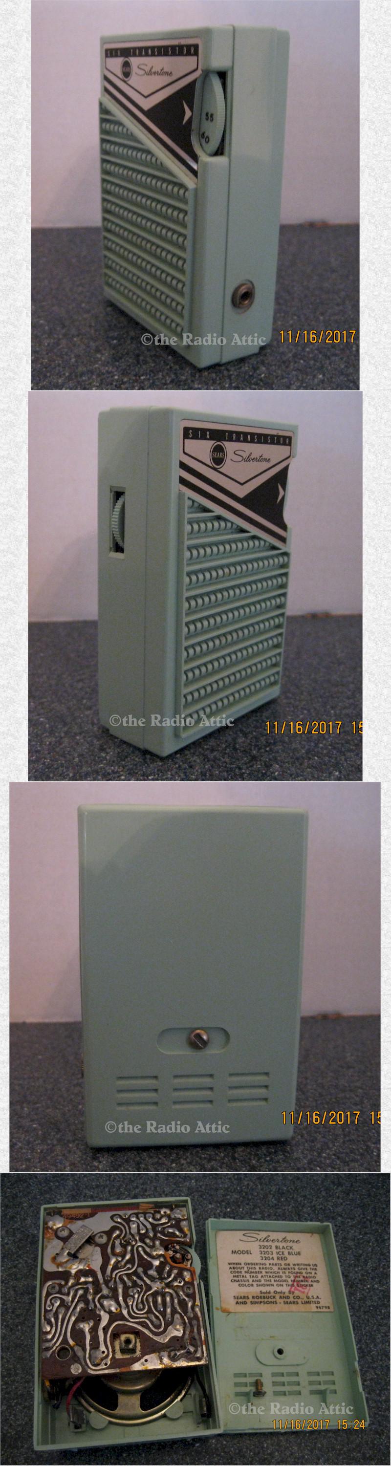 Silvertone 3203 Transistor (1960s)