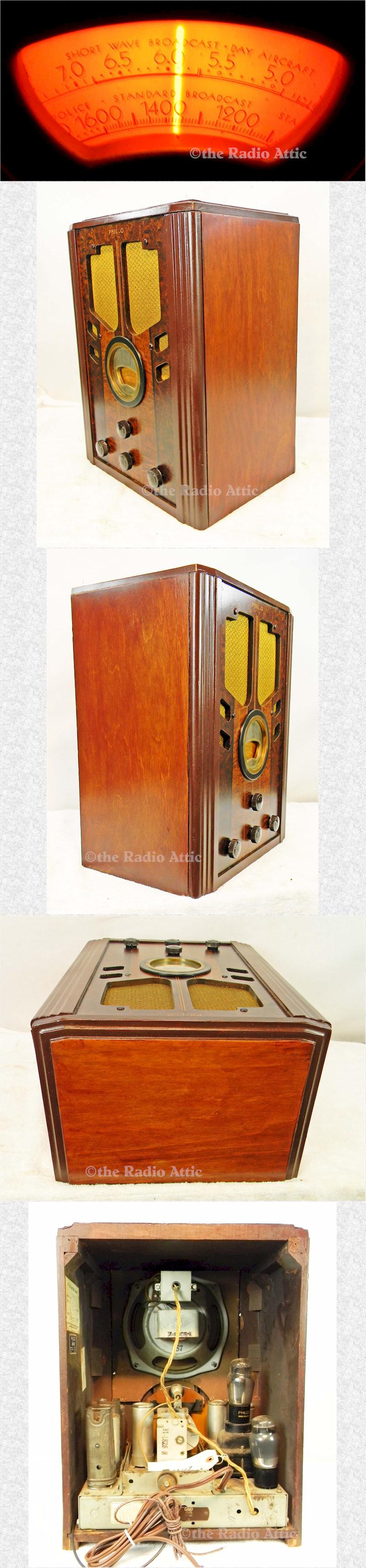 Philco 38-10 (1938) Tombstone