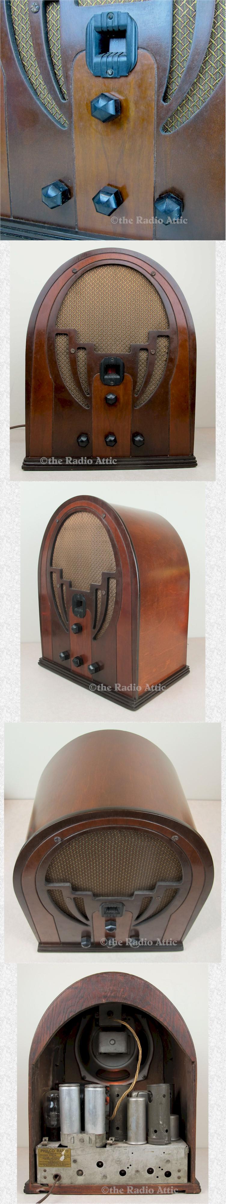 Philco 60 "Baby Grand" Cathedral (1935)