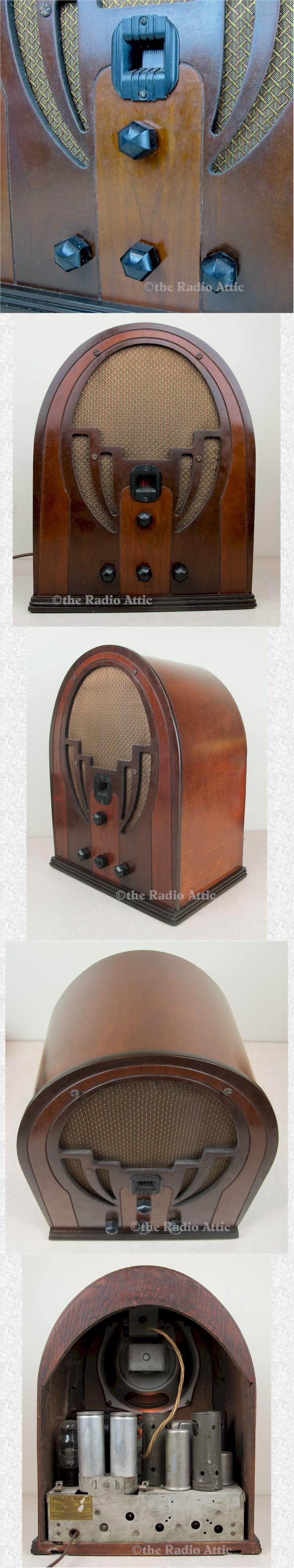 Philco 60 "Baby Grand" Cathedral (1935)