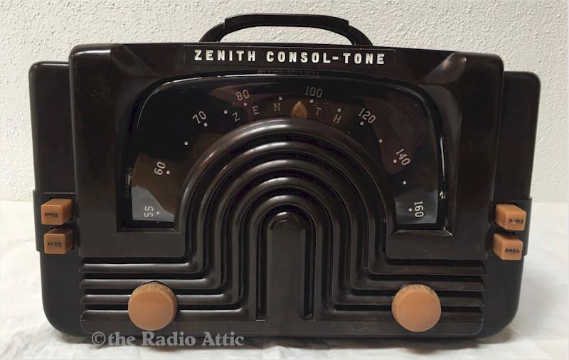 Zenith 6-D-615 Consol-Tone "Darth Vader" (1942)