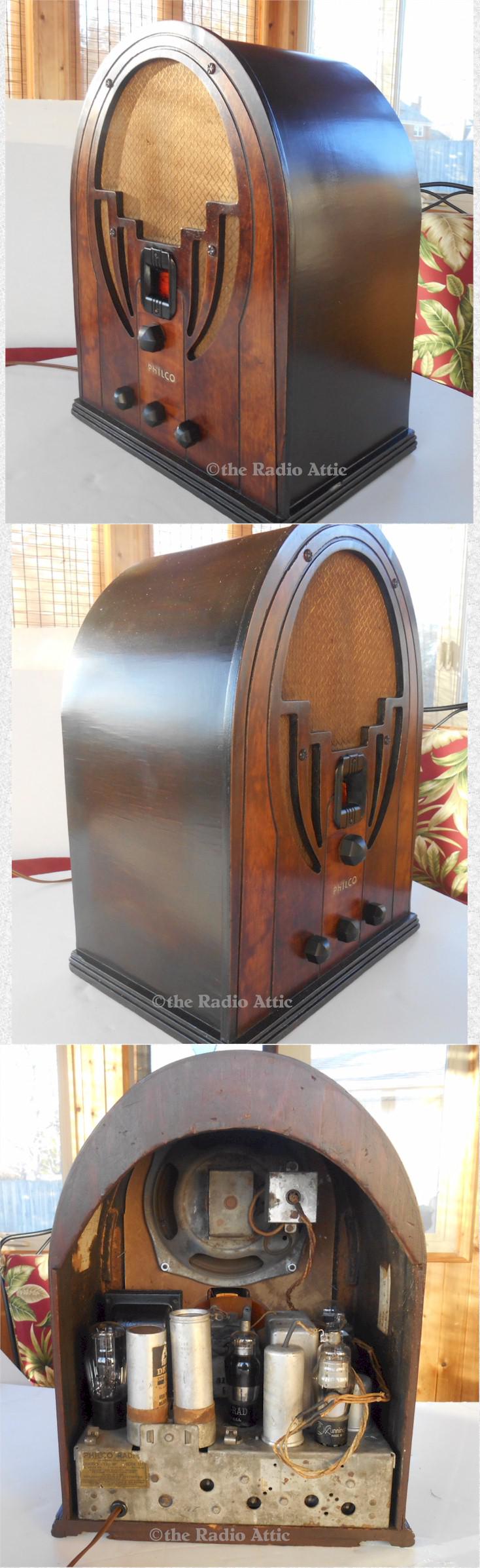 Philco 60 "Baby Grand" Cathedral (1936)