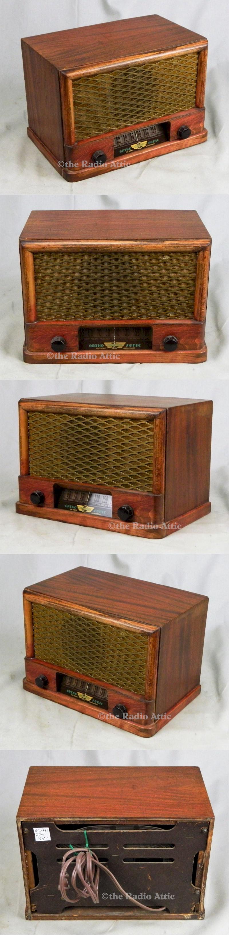 Electronic Laboratories Ortho Sonic Radio (1947)