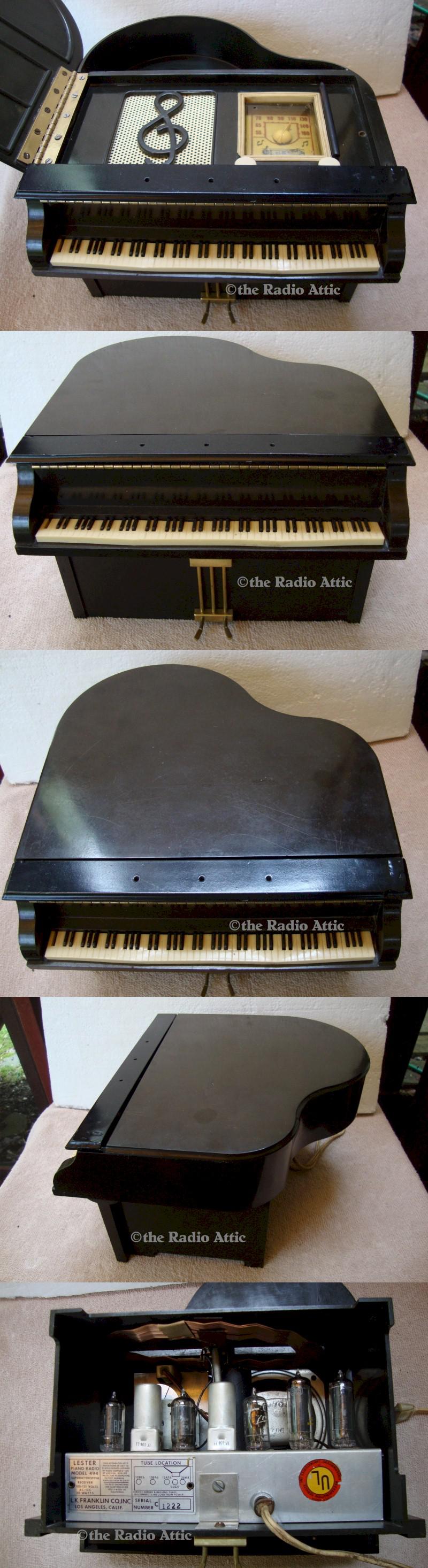 Lester 494 Piano Radio