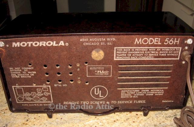 Motorola 56H "Turbine" (1956)