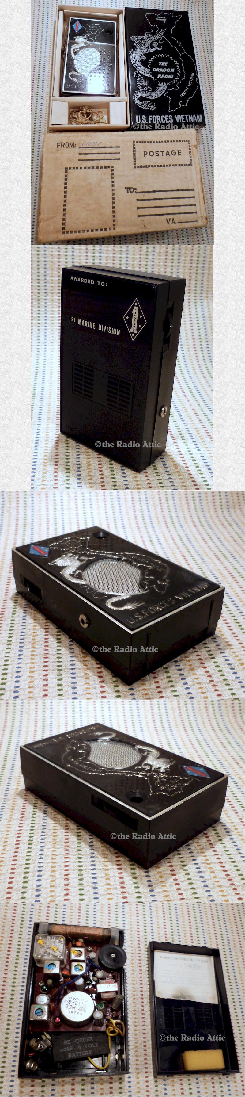 Chatham VM-900 U.S. Forces Vietnam 1st Marine Div. "Dragon Radio"