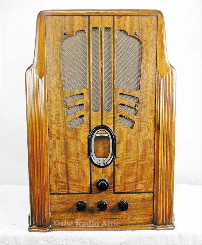 Philco 116B "Skyscraper" Tombstone (1937)