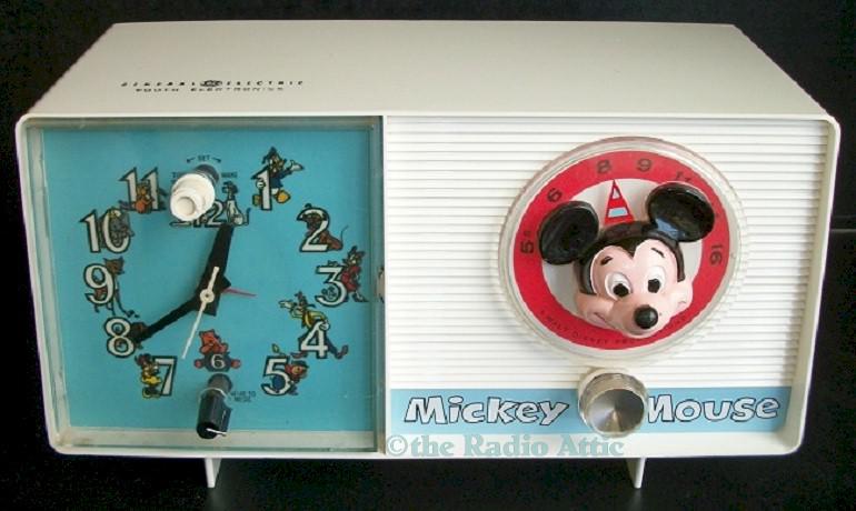 General Electric C2418A "Mickey Mouse" Clock Radio (1960)