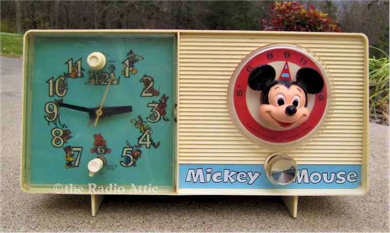 General Electric  C2418A "Mickey Mouse" Clock Radio (1960)