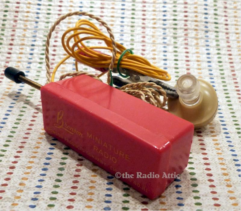 Bronson Miniature Crystal Radio