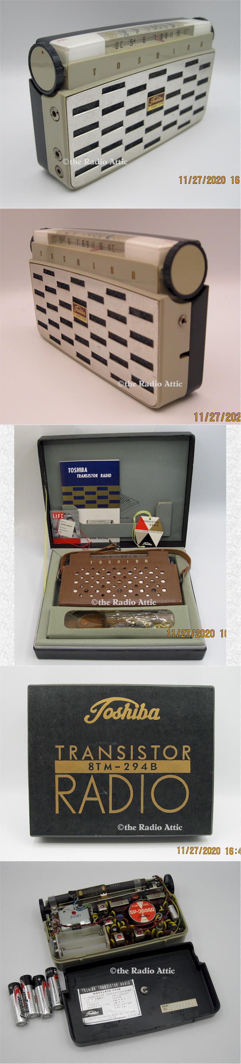 Toshiba 8TM-294B Full Boxed Set (1960)