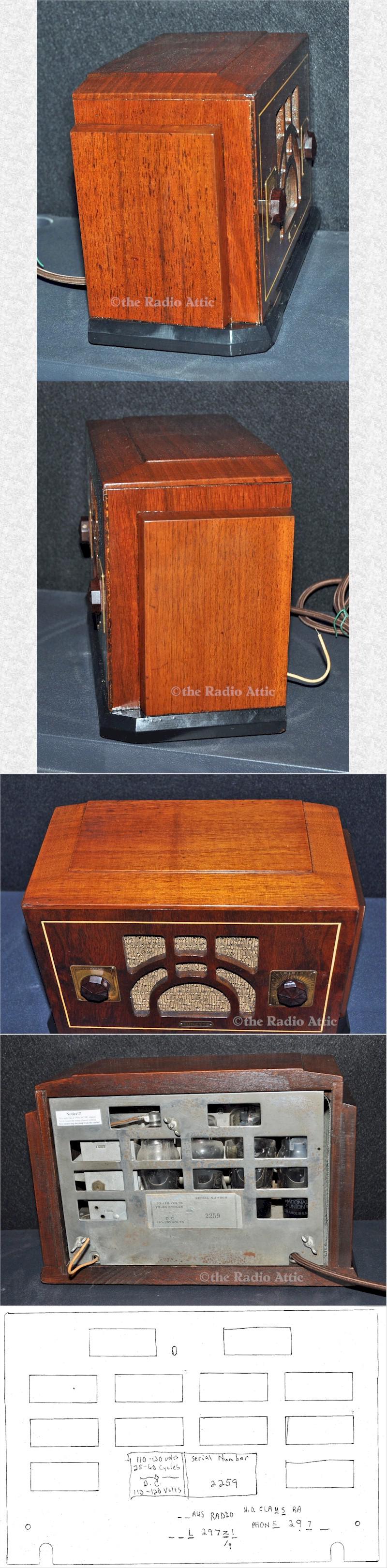 Tunette Mantel Radio (1933)