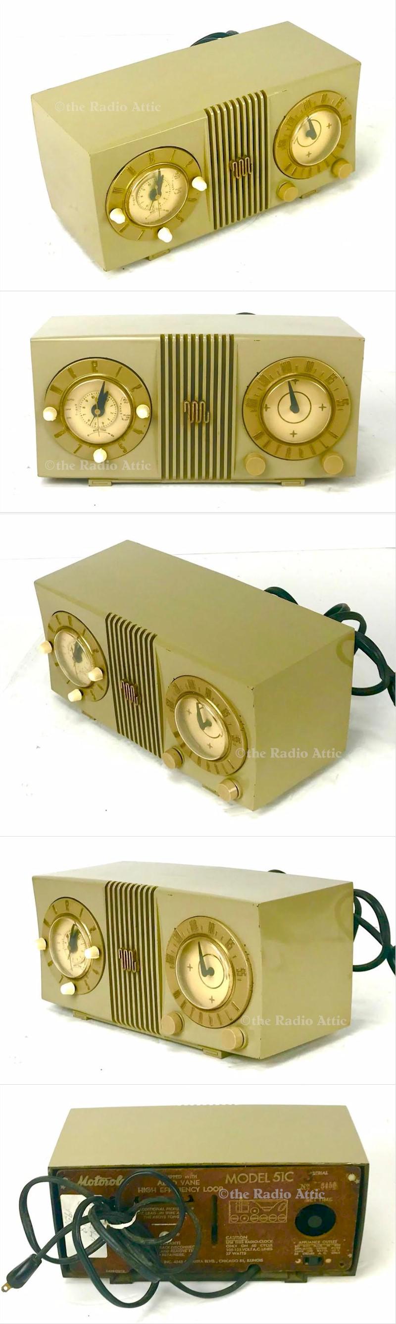 Motorola 51C Clock Radio (1954)