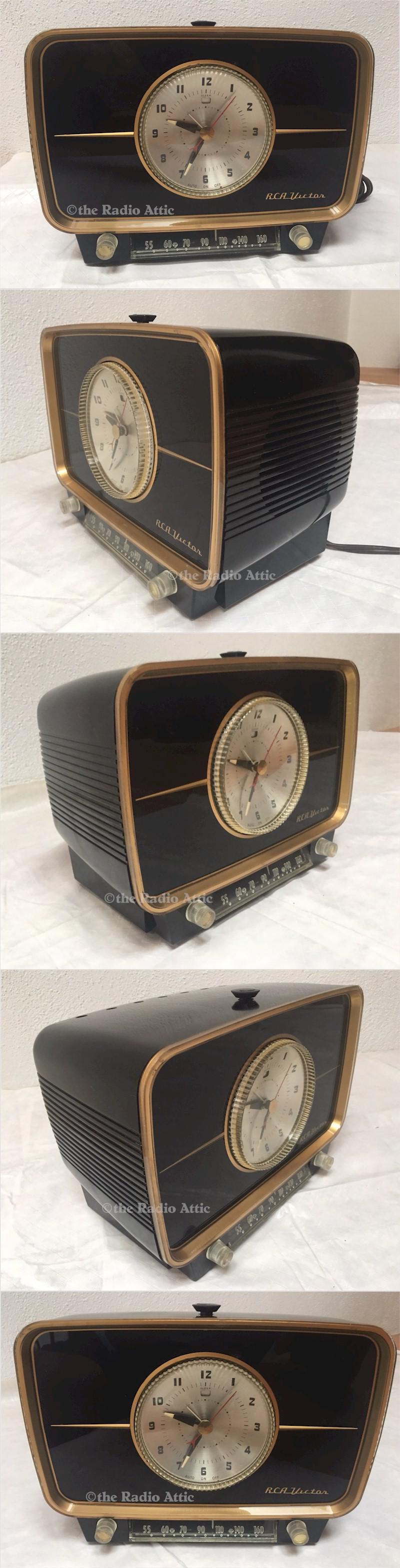 RCA Victor 5C581 "Debonair" Clock Radio (1954)