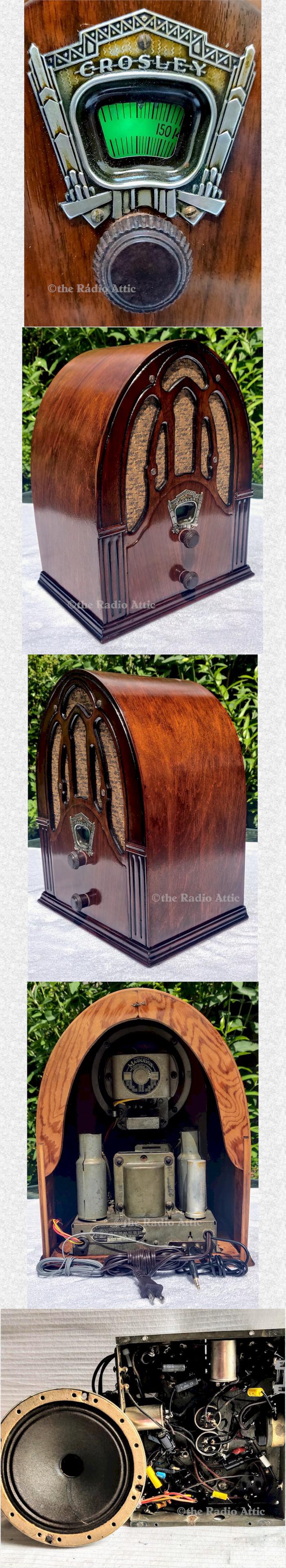 Crosley 148 "Fiver" Cathedral (1932)