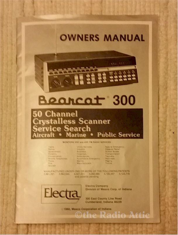 Bearcat BC300 Scanner (1980)