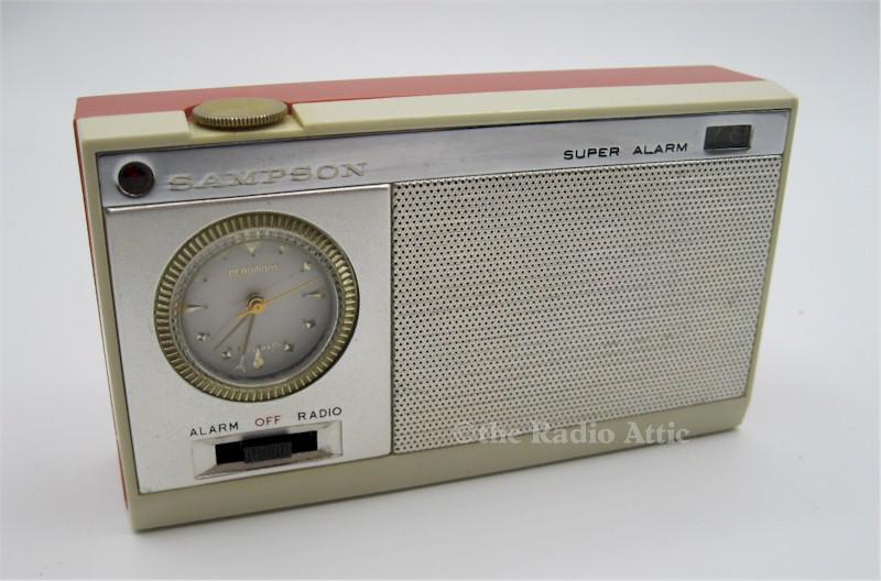 Sampson SC4000 AM/Clock Radio (1961/62)