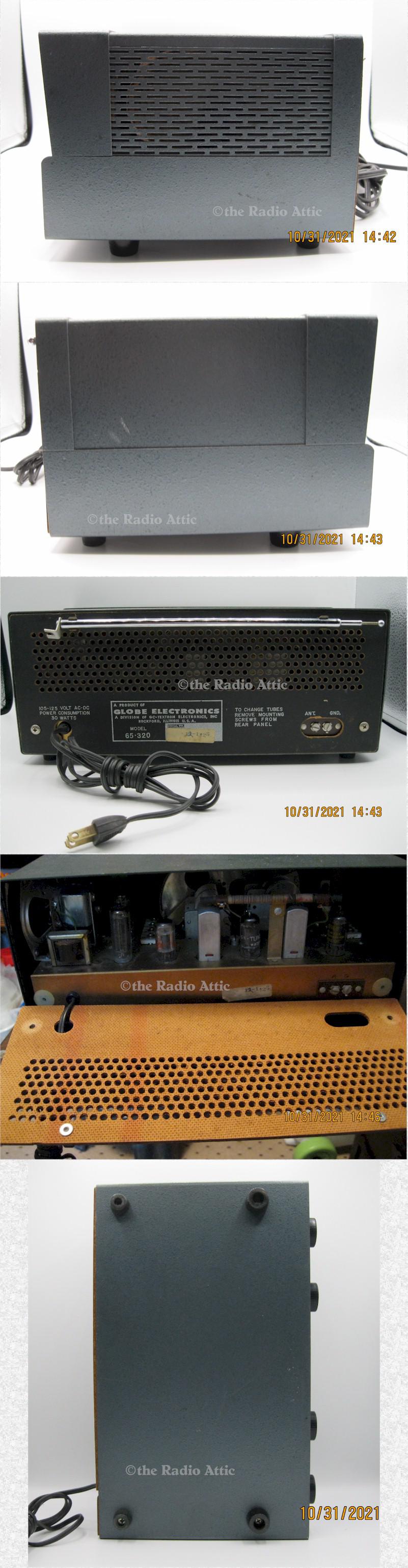 Globe 65-320 Short Wave Receiver (1960s)