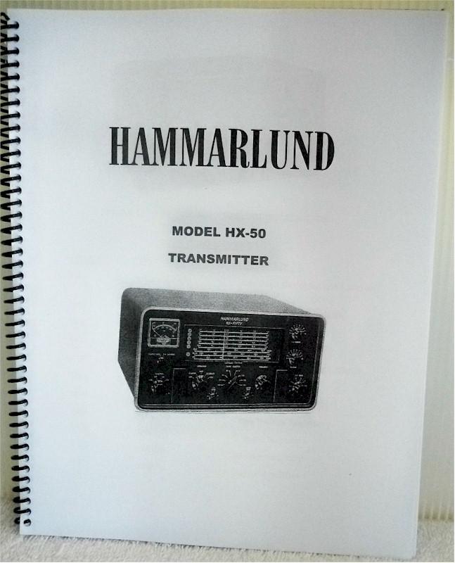 Hammarlund HX-50 Manual
