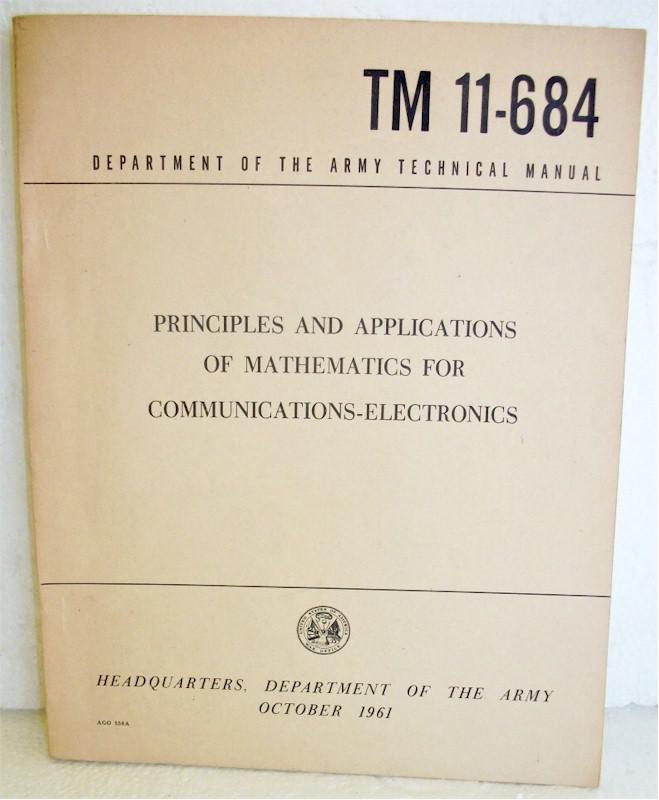 Principles and Applications of Mathematics for Communications-Electronics