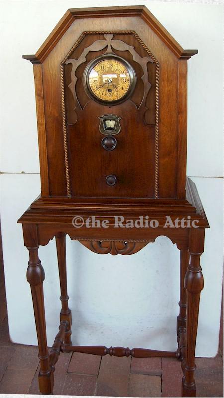 Zaney-Gill Tombstone Clock Radio w/Original Stand