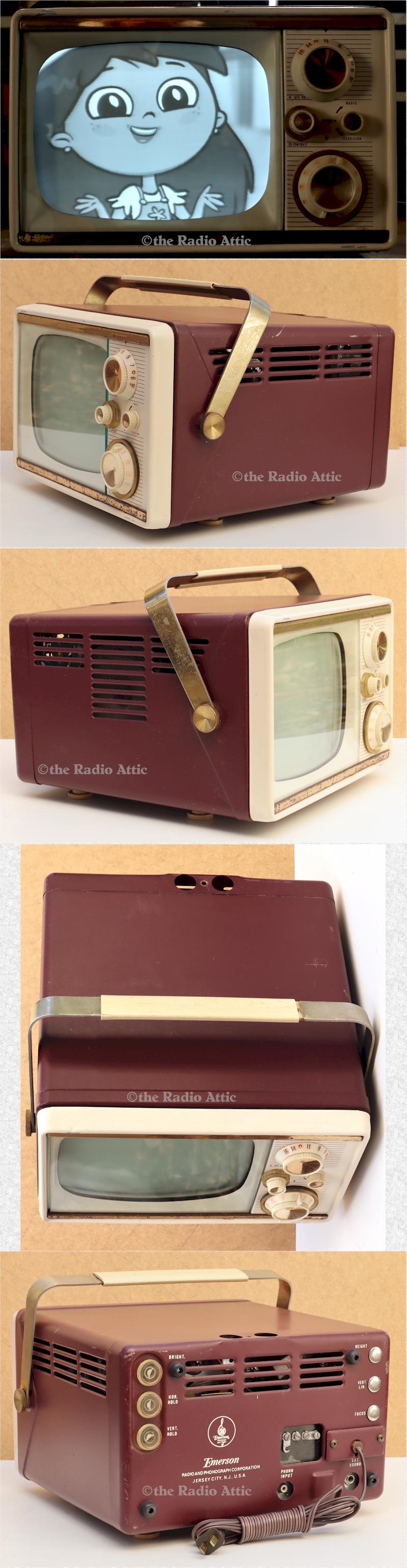 Emerson 1232 TV/radio (1956)