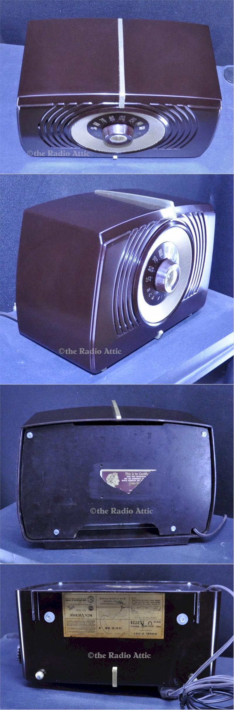 RCA X551 (1951)