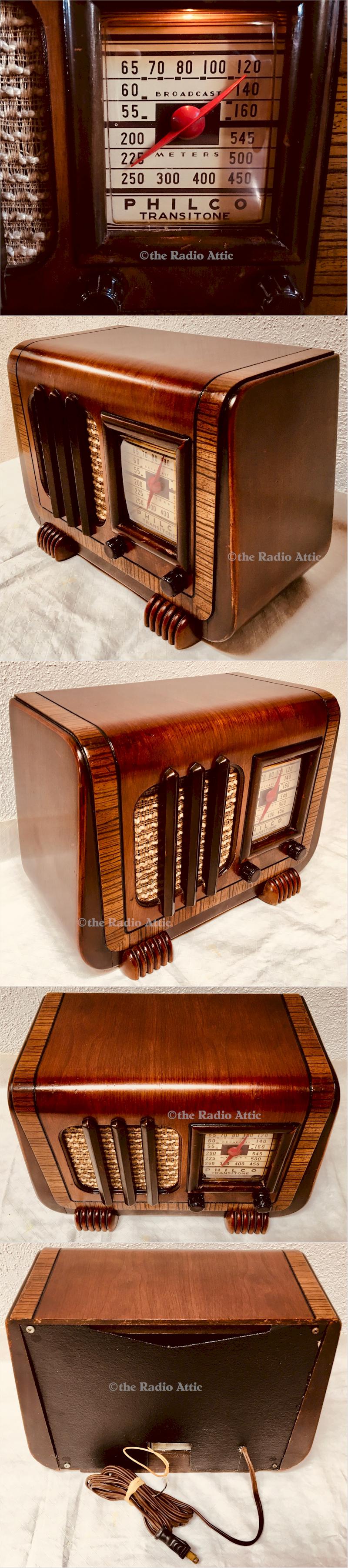 Philco PT-49 Transitone "Harp" (1940)