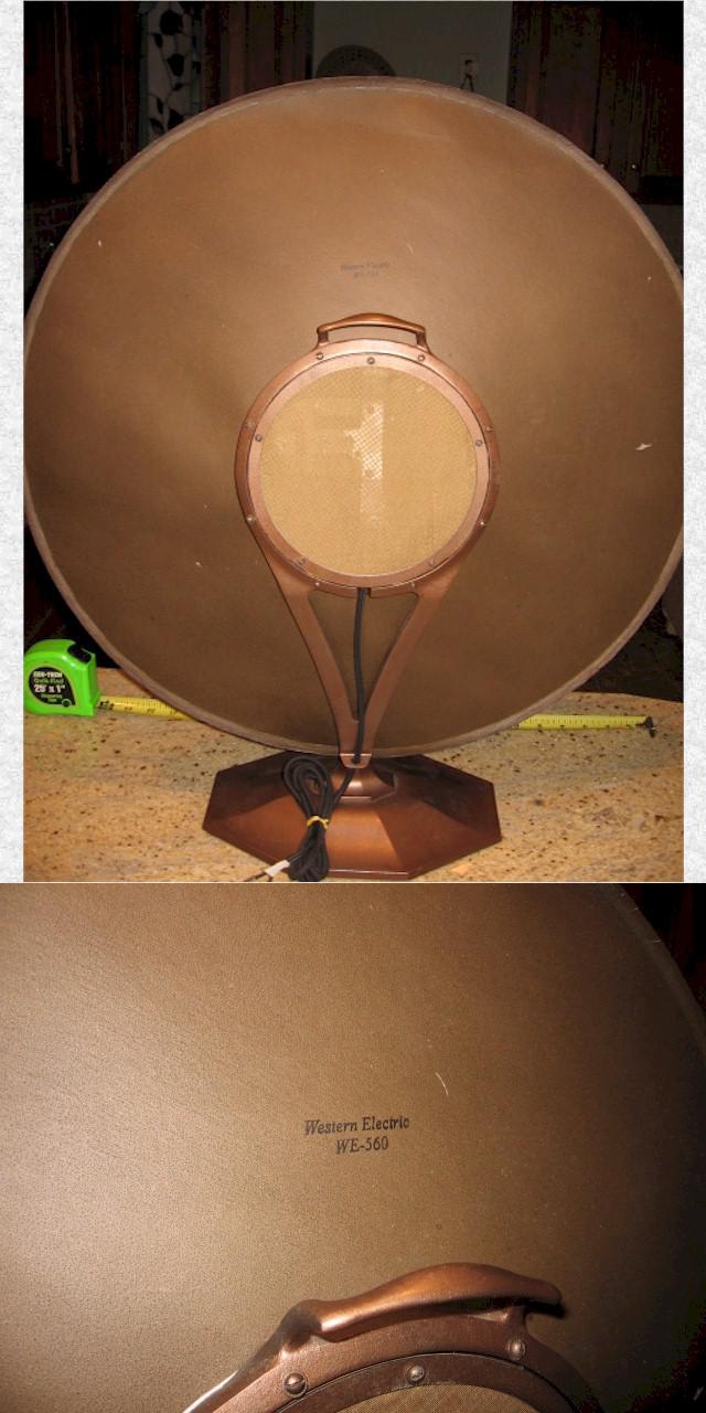 Western Electric 560 Cone Speaker