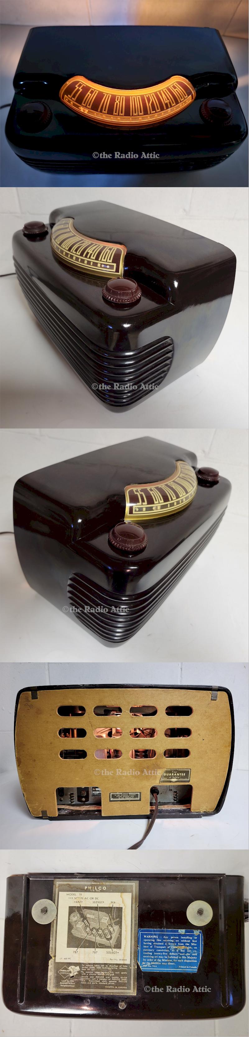Philco 75 "Hippo" (Canada-1948)