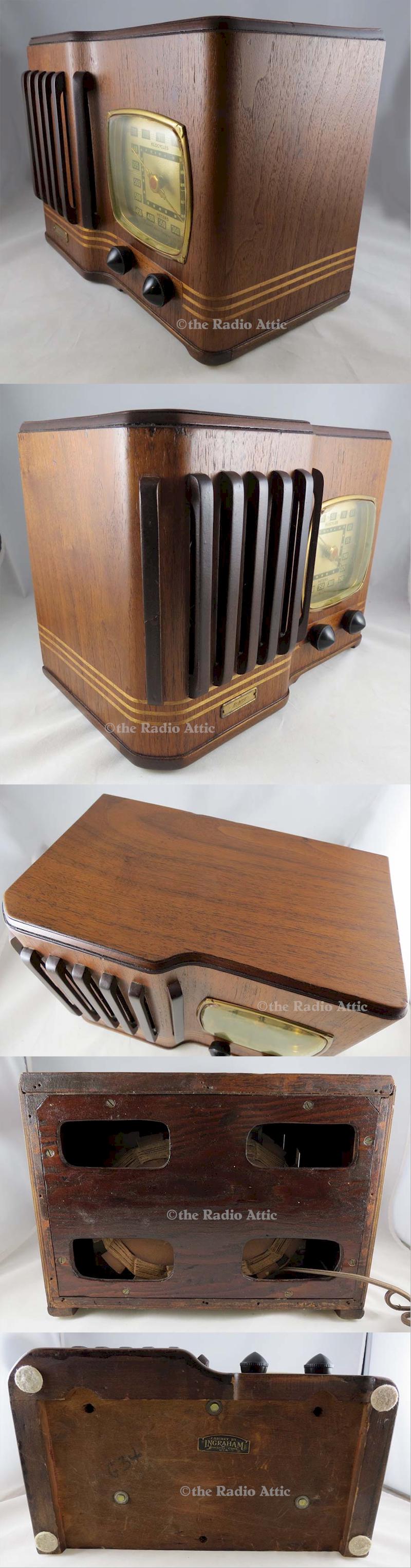 Emerson Radio w/Ingraham Cabinet (1939?)