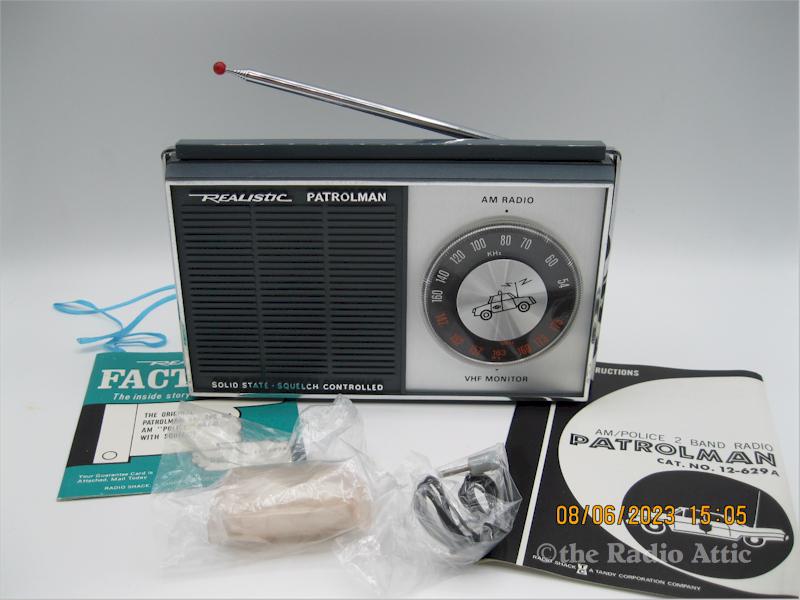Realistic 12-629A "Patrolman" Boxed Set (1970s)