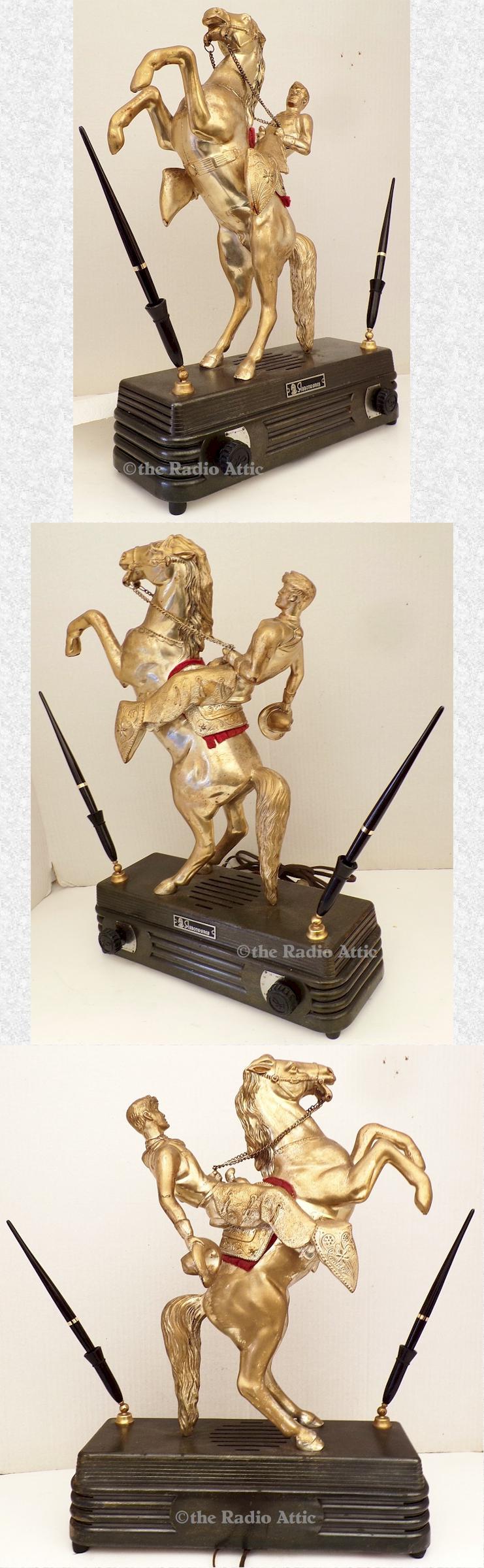 Abbotwares Z477 Golden Horse & Rider (1947)