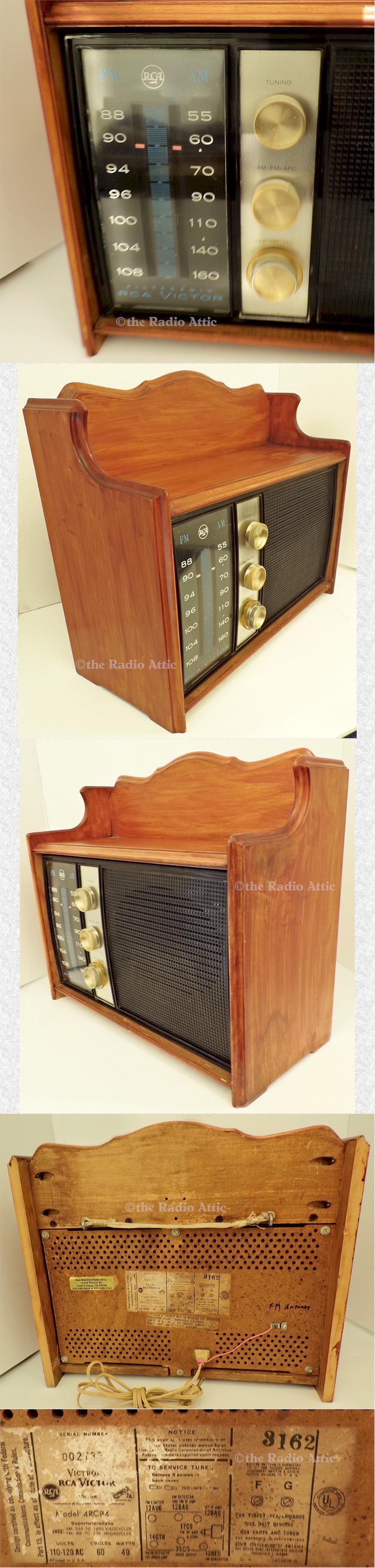 RCA 4RC84 Spice Rack Radio (1959-60's)