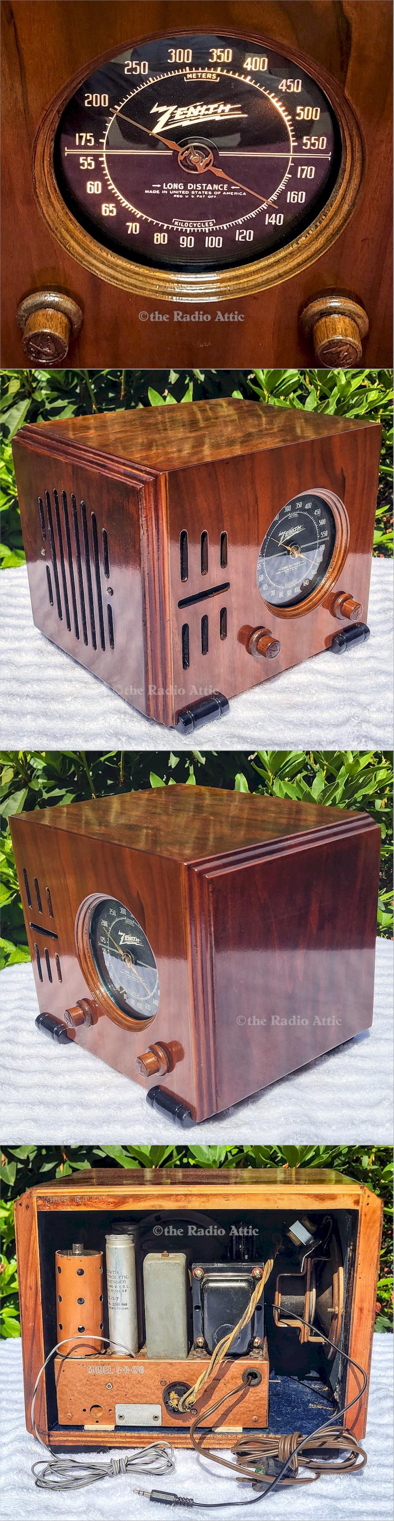 Zenith 5-R-216 "Cube" (1938)