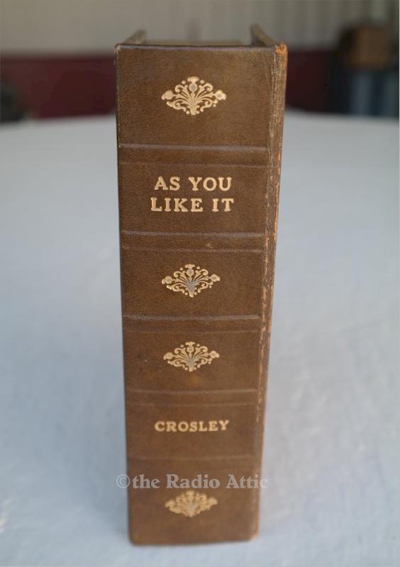 Crosley JM-8BN Book Radio